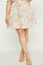 Load image into Gallery viewer, Lavender Blooms Skirt
