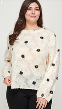 Load image into Gallery viewer, Daisy Embroidered Top
